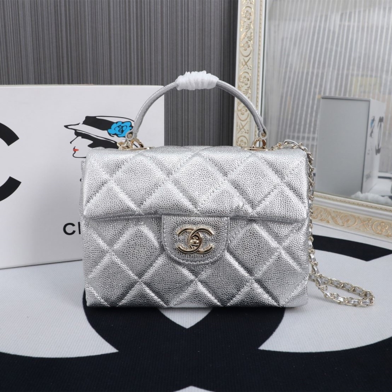 Ch**el top handle bags
